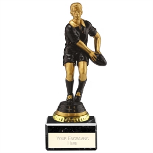 Cyclone Rugby Male Player Award Black and Gold - TR24555A